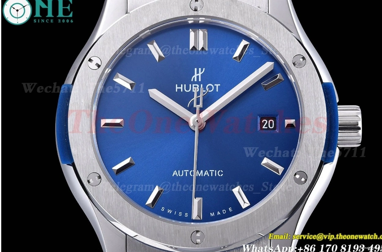 Fusion Classic 42mm GDF Dial Blue SS LE MY8215 0110